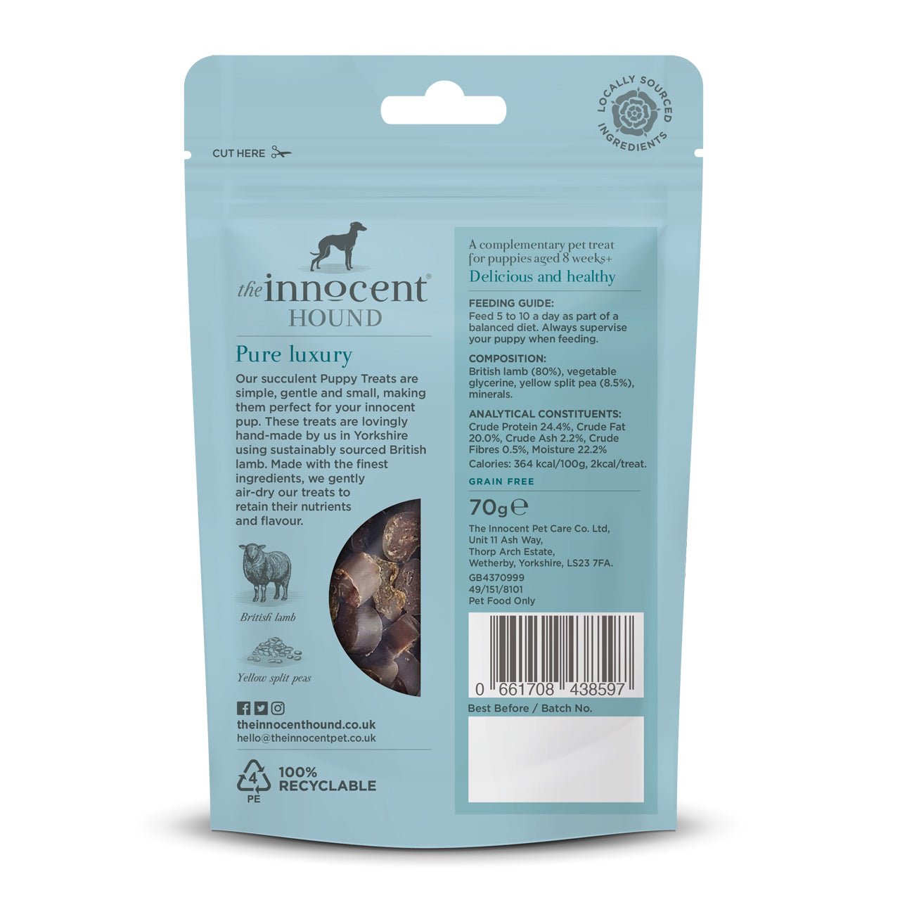 The Innocent Hound Training Treats 70G (kopia) - Reactive K9